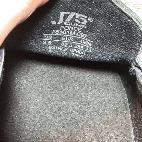 J75 by Jump Ponce Leather Loafers 9.5 M - Picture 7 of 9